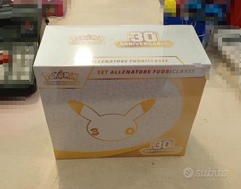 carte pokemon etb 30 anniversario 
