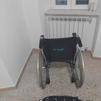 sedia a rotelle piu letto x disabili 