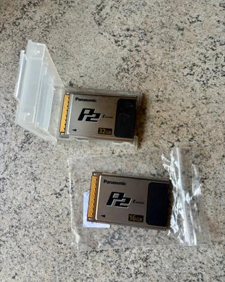 Panasonic P2 Cards 16gb 32gb