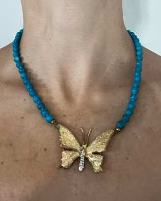 Collana farfalla vintage