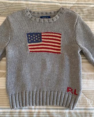 Maglione bambino Ralph Lauren kids col.grigio 3y