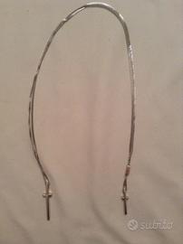 Collana lunga, argento - Pianegonda