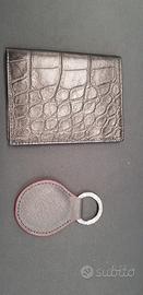 portatessere con portachiavi Fedon