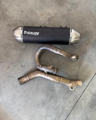 Scarico scalvini ktm /gas gas/husqvarna