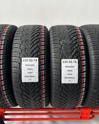 4 gomme 235 55 18 NOKIAN INVERNALI