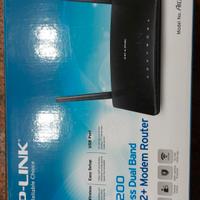 Modem Router Wireless Dual Band TP-Link Archer D50