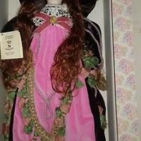 BAMBOLA PORCELLANA CAPODIMONTE DA COLLEZIONE