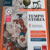 libro scolastico Tempo Storia 1