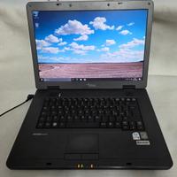 Portatile Fujitsu Cpu 1,6 Ghz ram 3Gb HD 80Gb 15,4