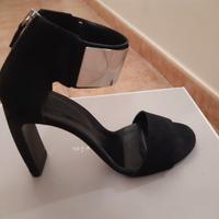 sandalo nero vic matie'