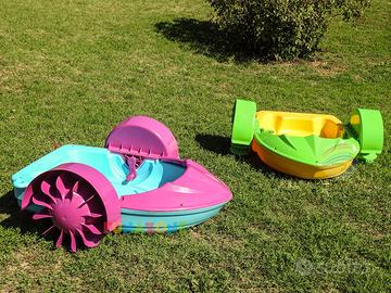 5 barchette acquatiche colorate