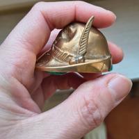 Cappello di ottone Alpino 