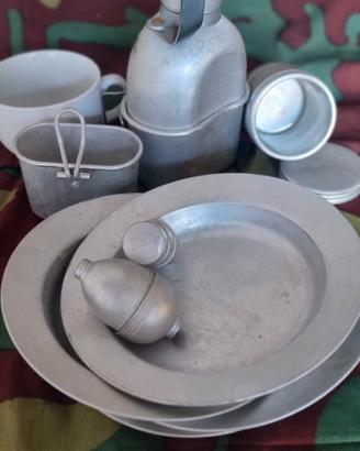 Oggetti in alluminio militare