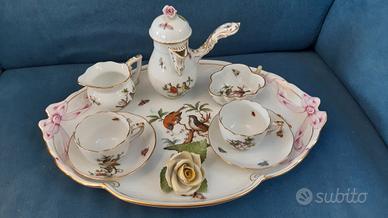 Herend tête a tête da caffè.