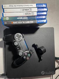 PS4 Slim con 5 giochi e Back Button Sony