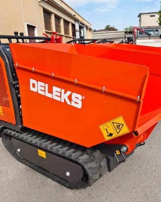 Mini Dumper cingolato idrostatico, ribaltamento id