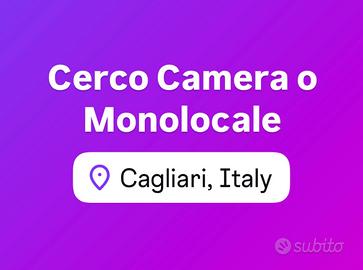 Camera/monolocale per studentessa a Cagliari