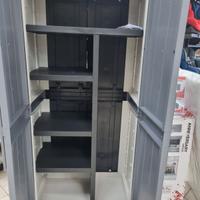 Armadio in Resina Xl 90x45 alto 180cm Top Qualità 