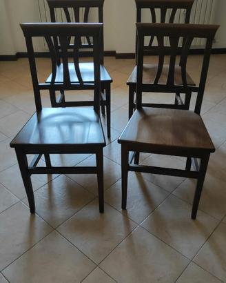 Sedie in legno