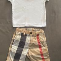 Completo bambino burberry