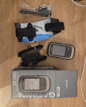 Garmin Etrex 32x con supporti e protezioni