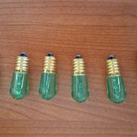 lampadina e14 led verde 12 volt