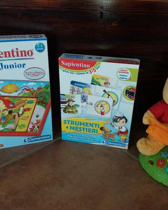 Giochi Sapientino e Winnie the Pooh