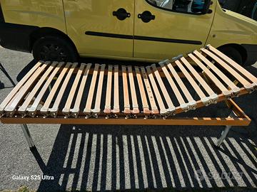 Rete Letto Singola Ergonomica - Doghe in Faggio R