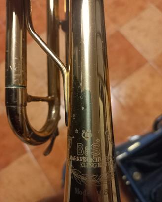 tromba BeS mod 138 con custodia originale