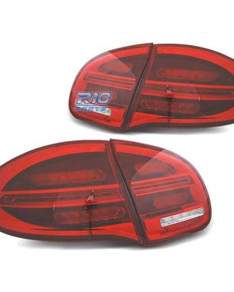 FANALI PORSCHE CAYENNE 10-15 A LED COMPLETI A BARR