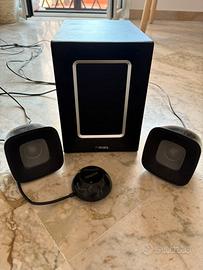 Altoparlanti multimediali 2.1 Subwoofer Philips