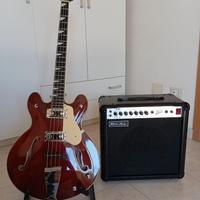 Harley Benton HB 60 + Rock Axe b50,