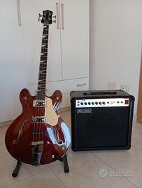 Harley Benton HB 60 + Rock Axe b50,