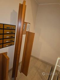 4 mensole in legno di ciliegio
