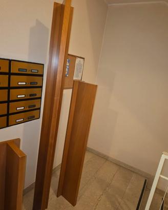 4 mensole in legno di ciliegio