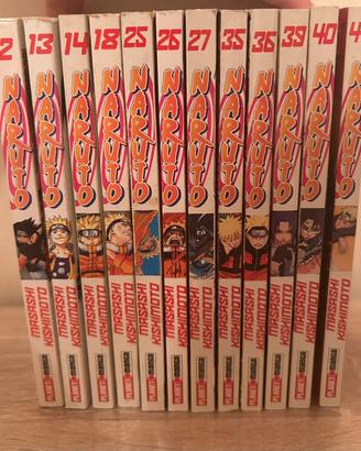 Lotto manga Naruto serie rossa