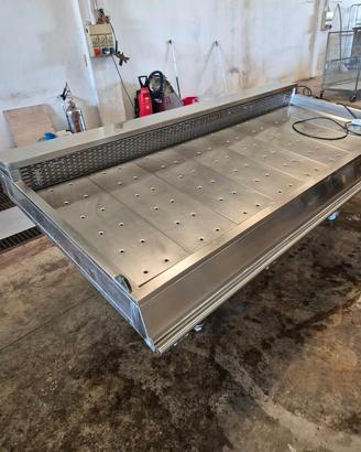 ESPOSITORE INOX PRODOTTI ITTICI REFRIGERATO USATO