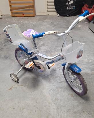 bici Bimba 14" 4-8 anni frozen