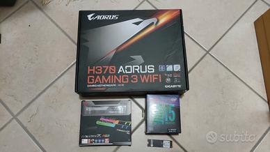 Aorus H370+9600KF+RAM 2x8+NMVE 500Gb+ROG 2070