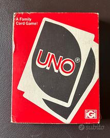 Gioco di carte UNO prodotto I.G.I anni 80 coll