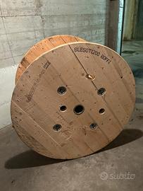 tavolo bobina legno 