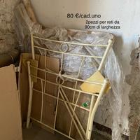 Letti singoli in ferro battuto NUOVI