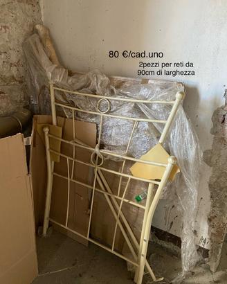 Letti singoli in ferro battuto NUOVI
