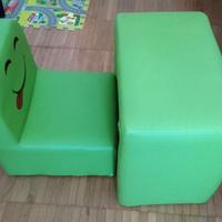 EMALL LIFE Set Tavolo e Sedia Poltrona Bambini 1-5