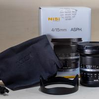 Obbiettivo NiSi 15mm f/4 ASPH per L-Mount