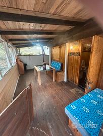 Roulotte+preingresso stanziale a Valbondione (BG)