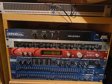 Effetti vari in blocco. Compressori, gate, eq