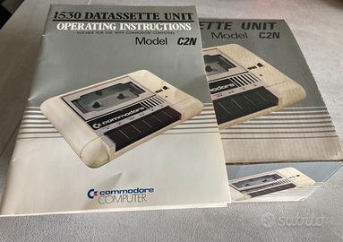 Commodore 64 scatola e istruzioni Datassette