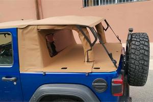 Capote Cargo, Jeep Wrangler JL 2p Suntop - Sabbia