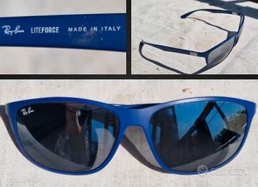 occhiali da sole rayban liteforce nuovi,si spediz.